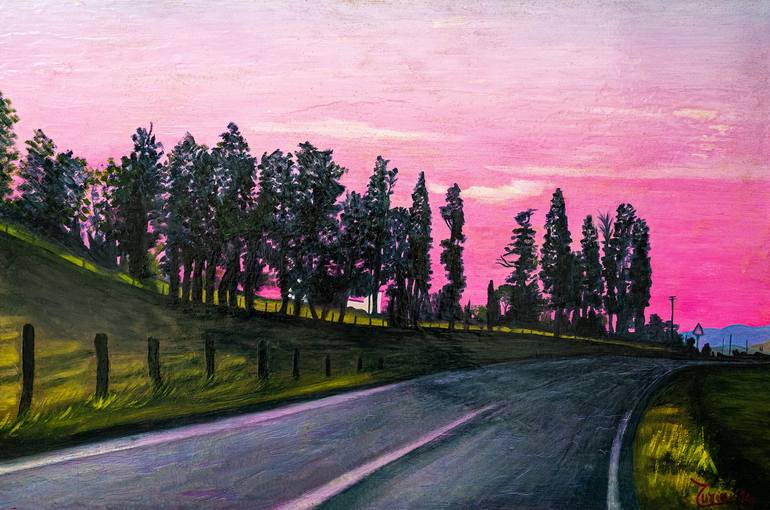 Original Realism Landscape Paintings by Lorenzo Turini