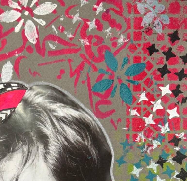 Original Pop Art Pop Culture/Celebrity Mixed Media by Hend Kheera