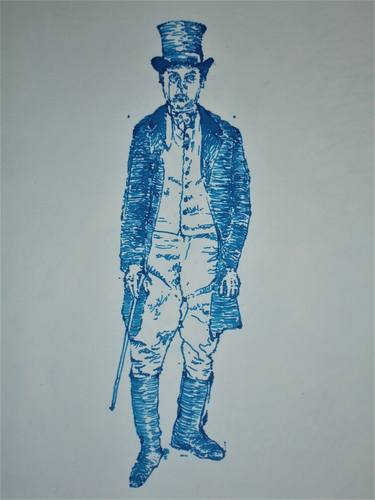 Print of Figurative Men Drawings by Nicholas Vaughan
