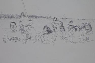 Original People Drawings by Nicholas Vaughan