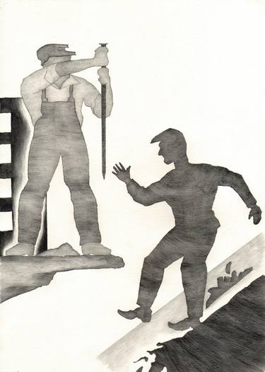 Print of Surrealism World Culture Drawings by Nicholas Vaughan