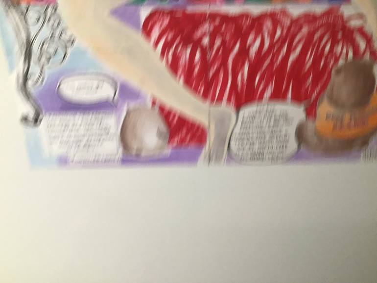 Original Figurative Cartoon Painting by David Yu