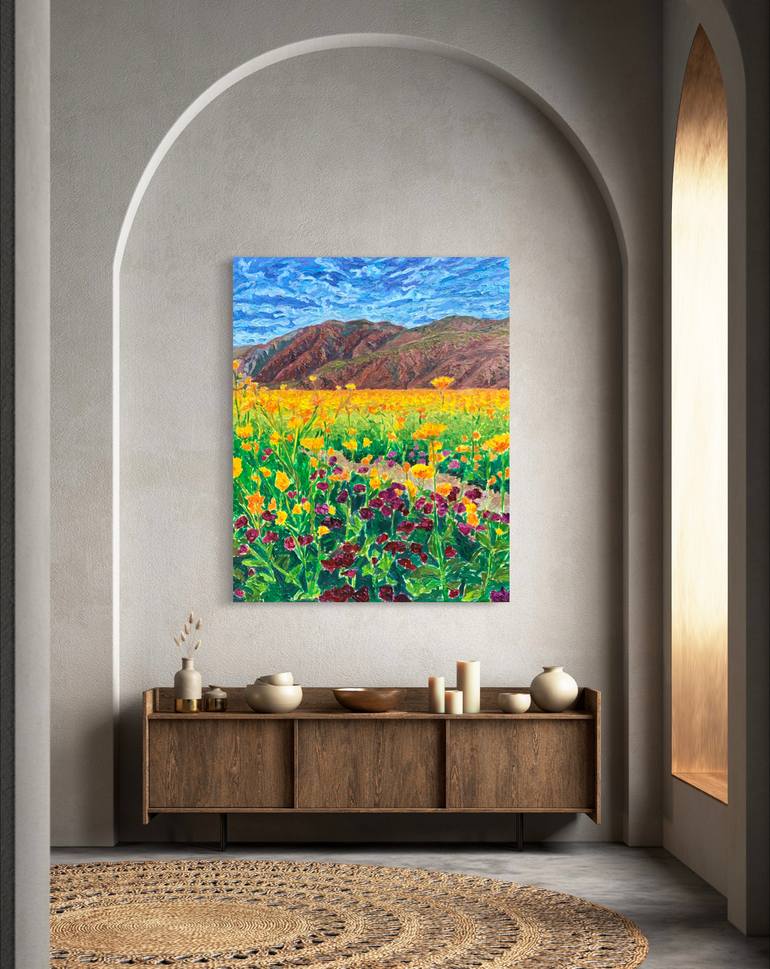 Original Impressionism Landscape Painting by Valerie Olson