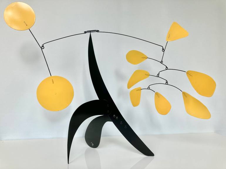 Original Abstract Expressionism Abstract Sculpture by Jan Bekker