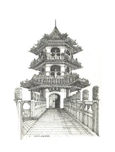 Original Architecture Drawings by Nanzhen Shen