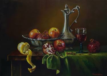 Original Still Life Paintings by Niko Klishchenko