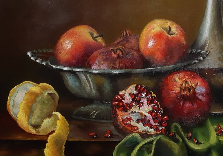 Original Still Life Painting by Niko Klishchenko