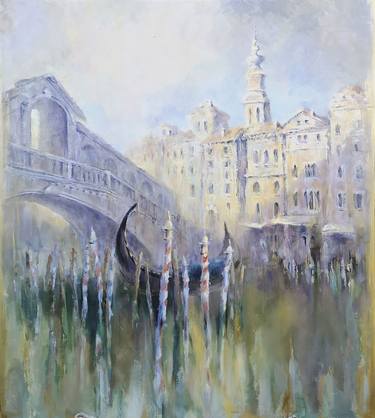 Original Impressionism Cities Paintings by Ele Ele