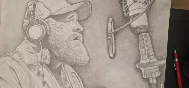 Original Portraiture Music Drawing by ĐAni BačElić