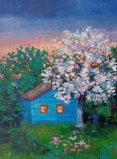 Original Home Paintings by Helena Rozhko