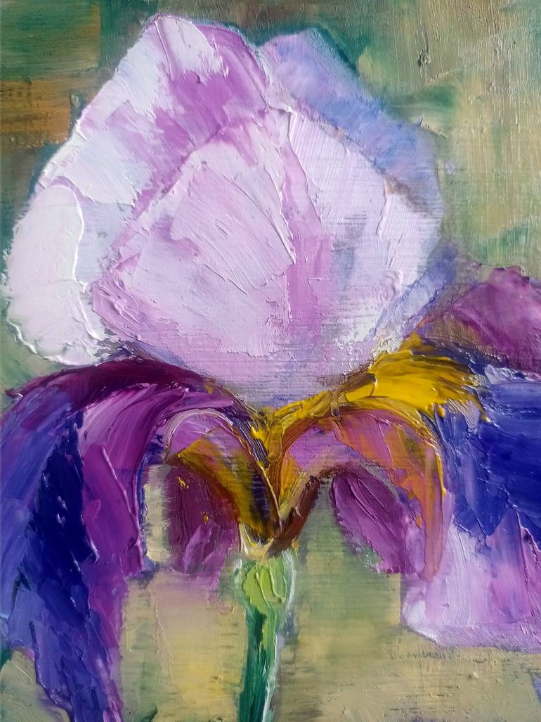 Original Contemporary Floral Painting by Helena Rozhko