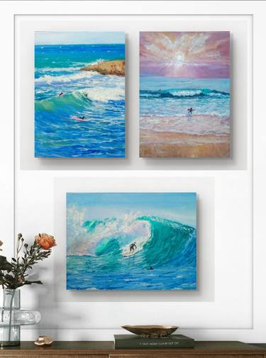 Original Contemporary Seascape Paintings by Helena Rozhko