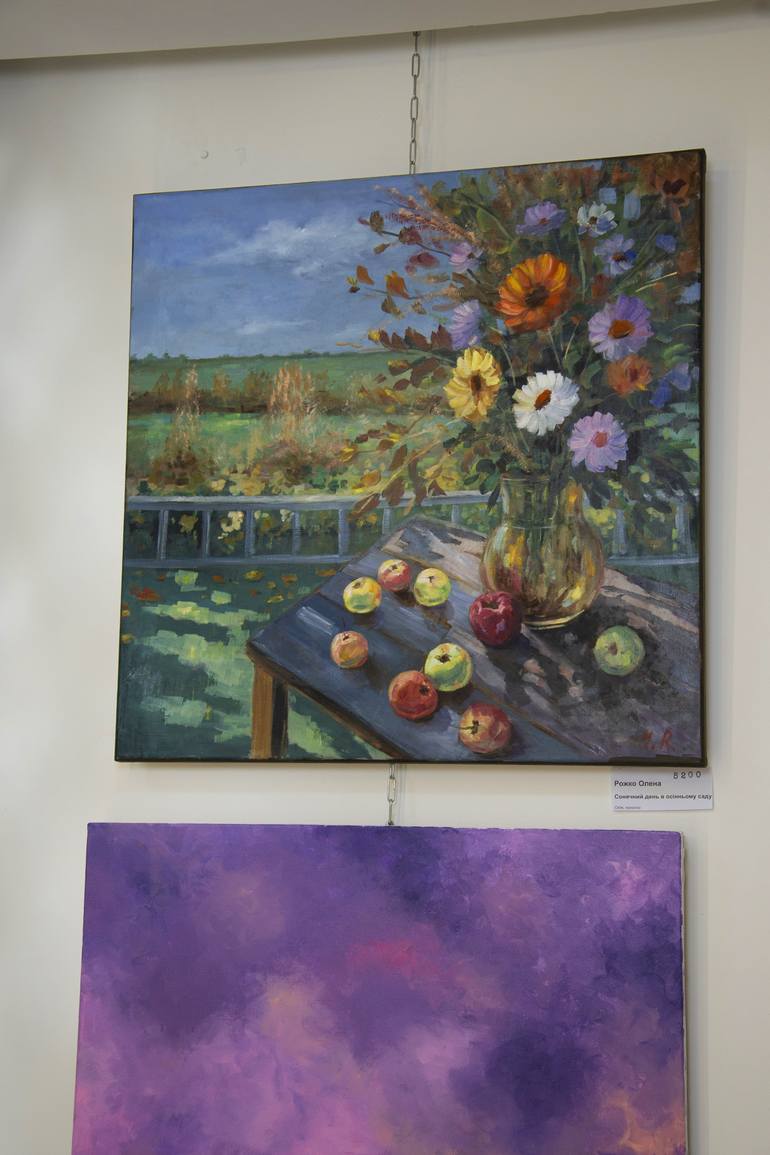 Original Contemporary Landscape Painting by Helena Thin