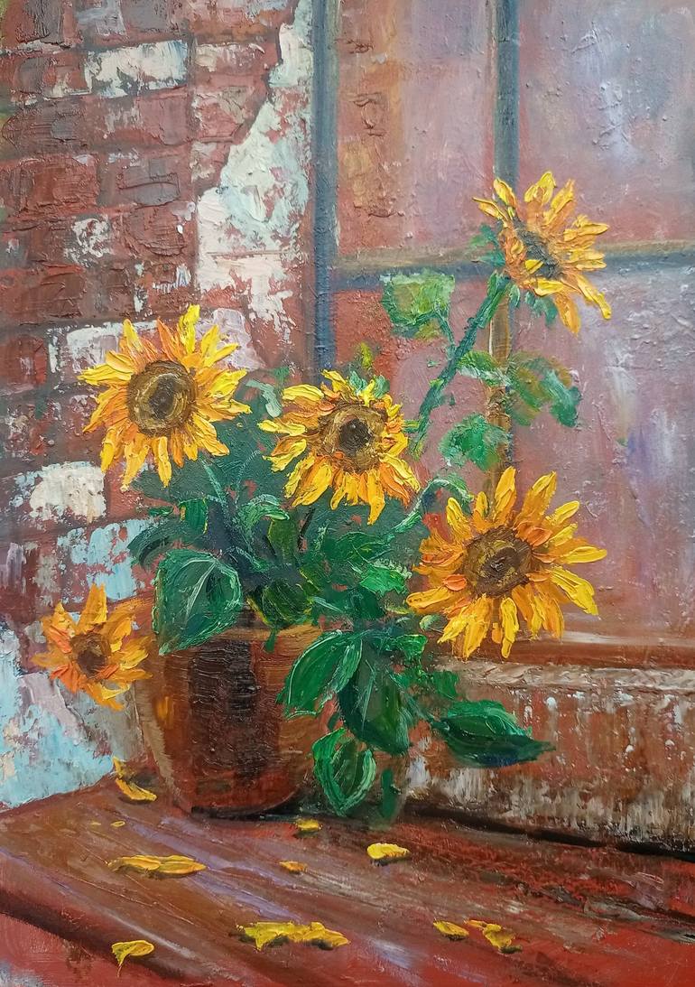 Original Contemporary Still Life Paintings by Helena Rozhko