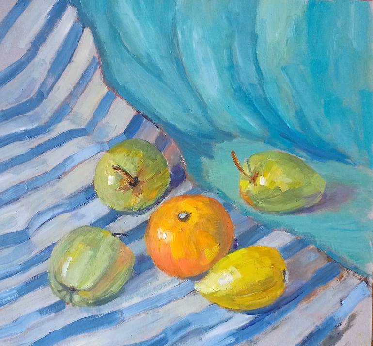 Print of Contemporary Still Life Paintings by Helena Rozhko