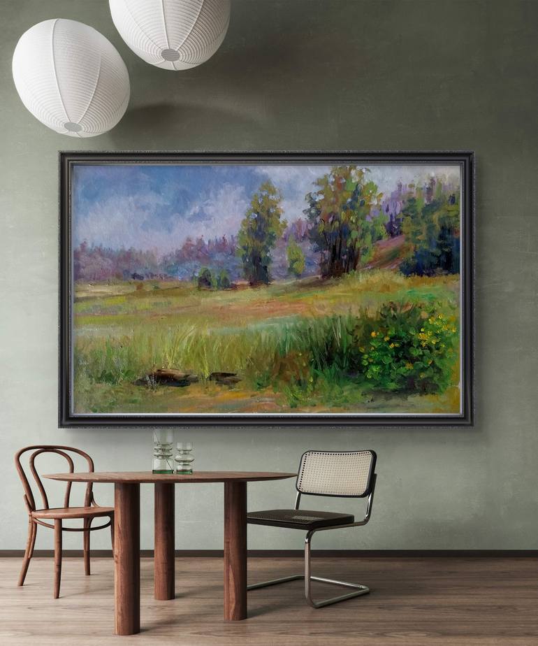 Original Contemporary Cartoon Painting by Helena Thin