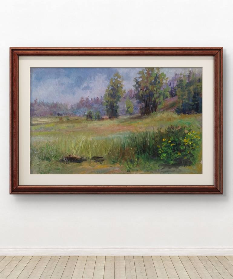 Original Contemporary Cartoon Painting by Helena Thin