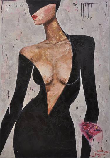 Original Women Paintings by Unita Jaunzema