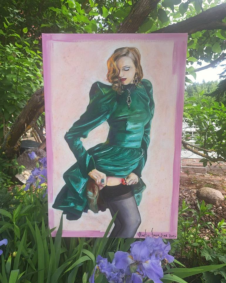 Original Contemporary Women Painting by Unita Jaunzema