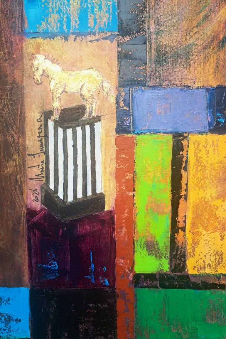 Original Contemporary Animal Painting by Unita Jaunzema
