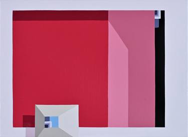 Original Pop Art Geometric Painting by Sungwon Moon