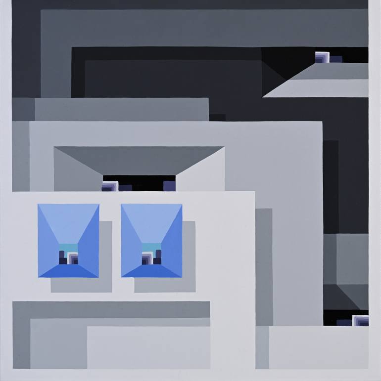 Original Abstract Painting by Sungwon Moon | Color Field Painting Art on Canvas | to stay in the time of the past for a while10-6