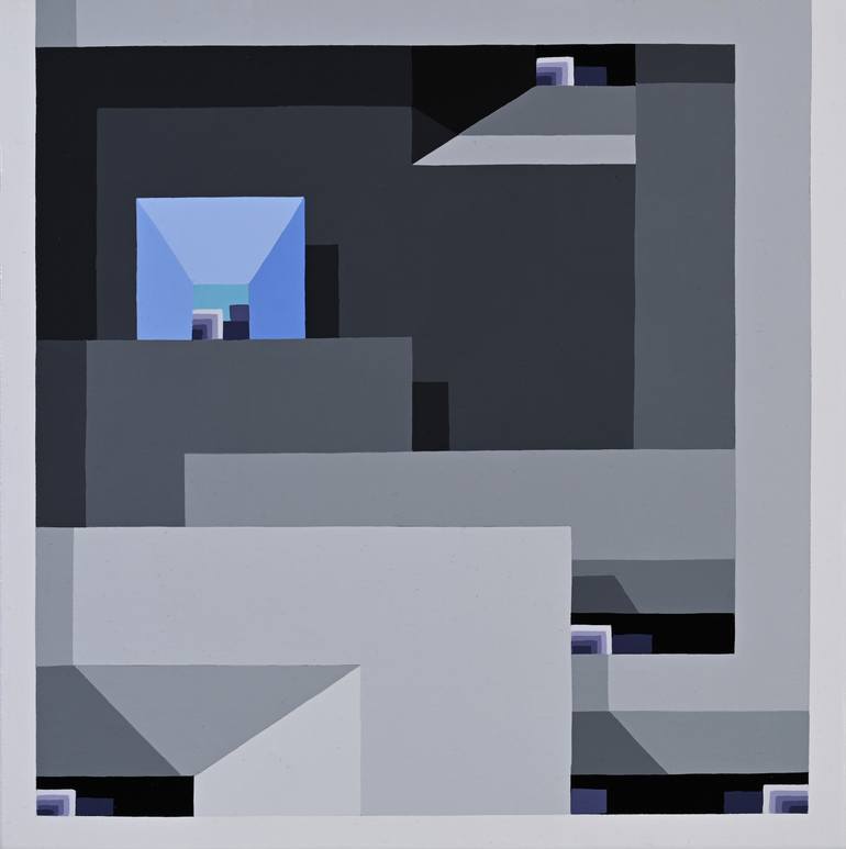 Original Abstract Painting by Sungwon Moon | Color Field Painting Art on Canvas | to stay in the time of the past for a while7-1
