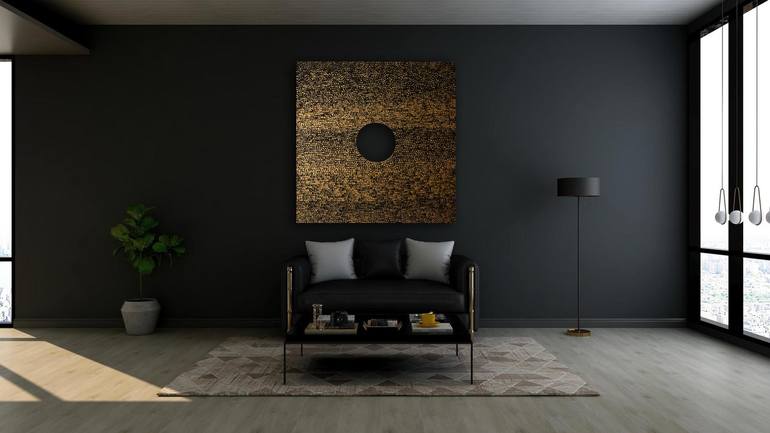 Original Abstract Expressionism Abstract Painting by Tanya Shin