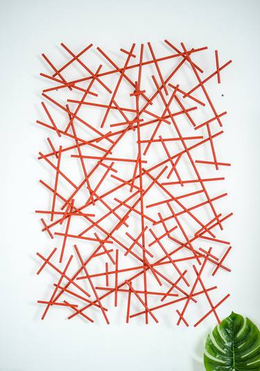 Original Modernism Abstract Sculpture by Maggie Zajac