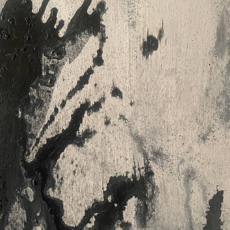 Original Abstract Expressionism Abstract Painting by Nishant Badami