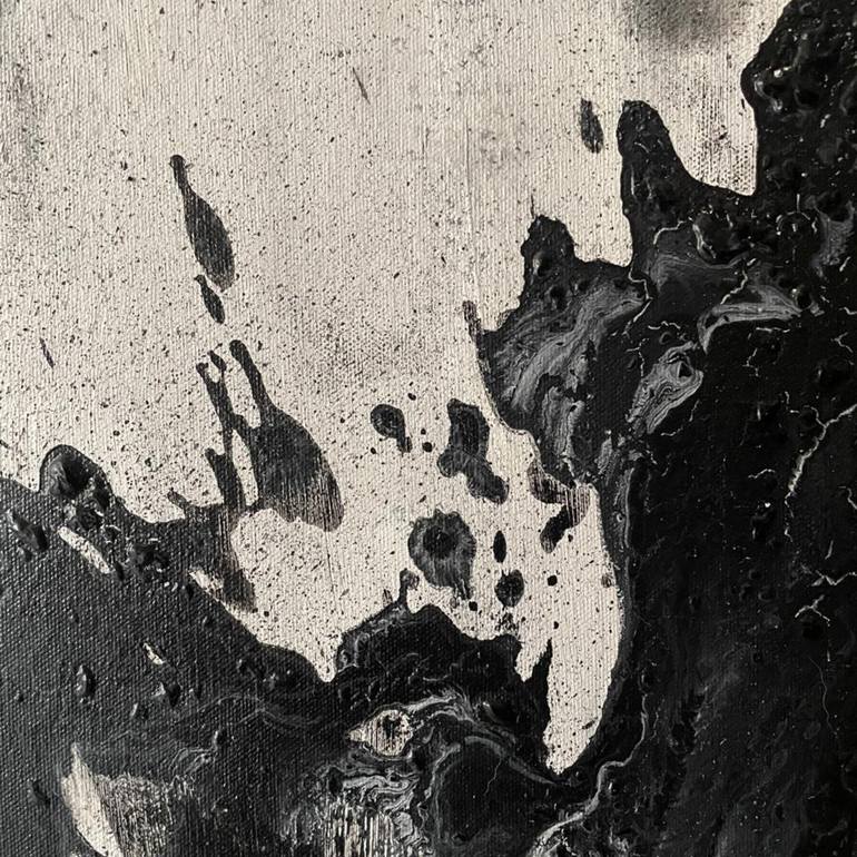Original Abstract Expressionism Abstract Painting by Nishant Badami