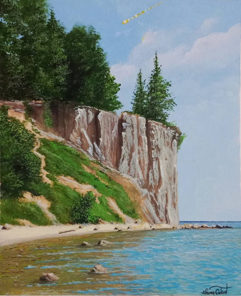 Original Realism Nature Painting by Savaş Çakır