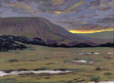 Original Impressionism Landscape Painting by Edward Cain