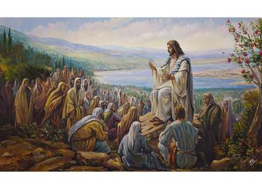 Original Color Field Painting Religion Painting by Shada Shreef