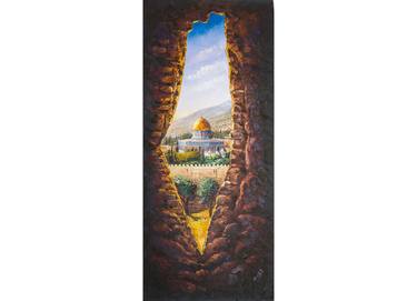 Original Abstract Landscape Paintings by Shada Shreef
