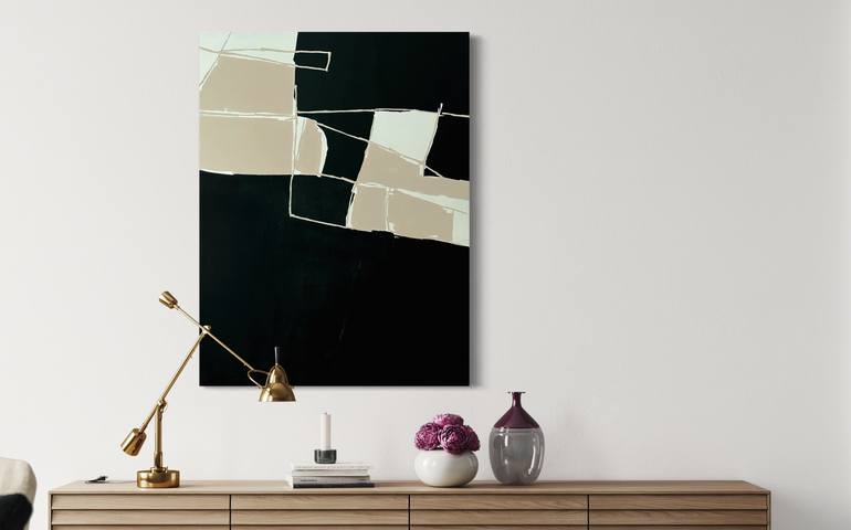 Original Abstract Expressionism Abstract Painting by Andrea Reichhart