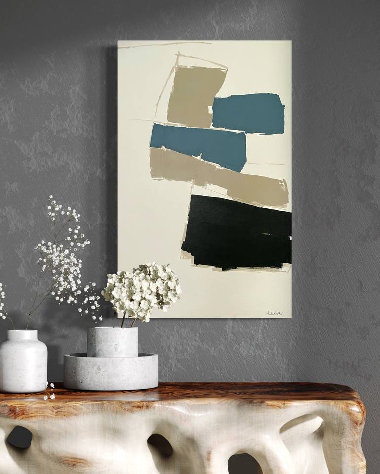 Original Contemporary Abstract Painting by Andrea Reichhart