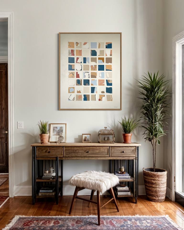 Original Color Field Painting Abstract Painting by Andrea Reichhart
