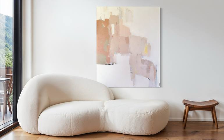 Original Color Field Painting Abstract Painting by Andrea Reichhart