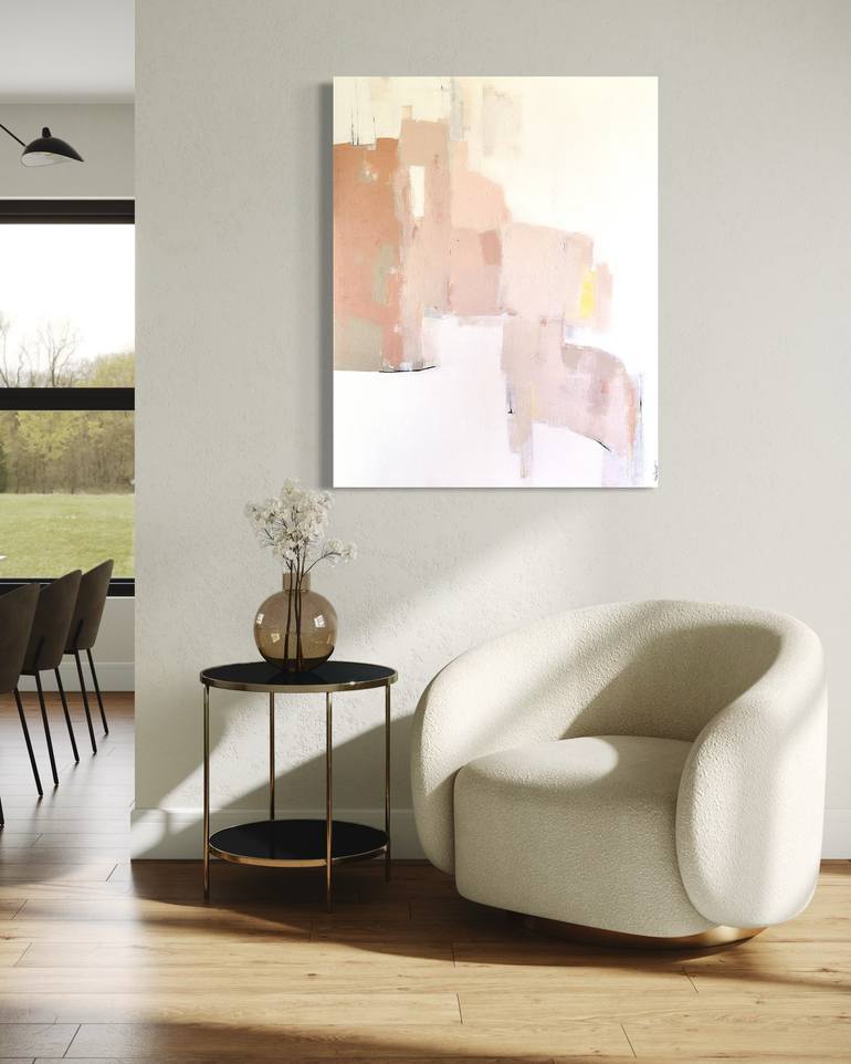 Original Color Field Painting Abstract Painting by Andrea Reichhart