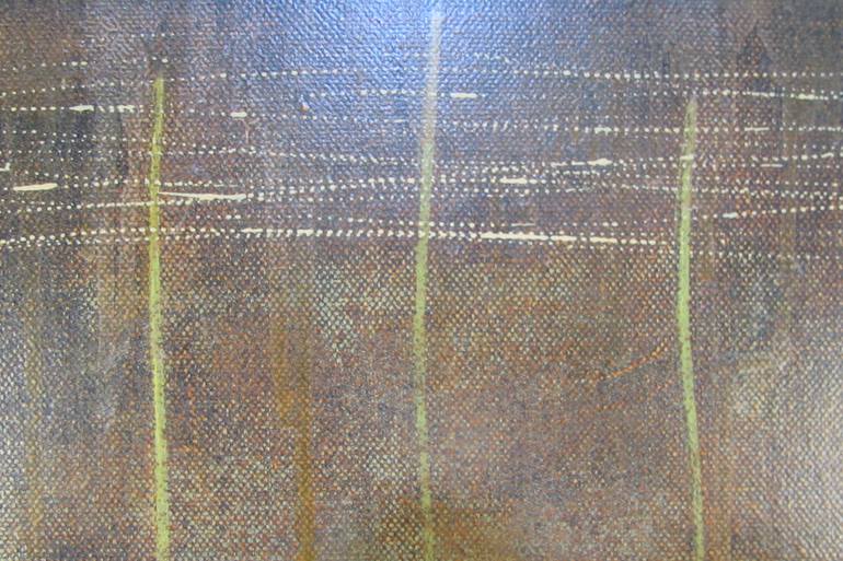 Original Abstract Expressionism Abstract Painting by Branko Velichkovski