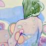 "Blue Leaf" detail.