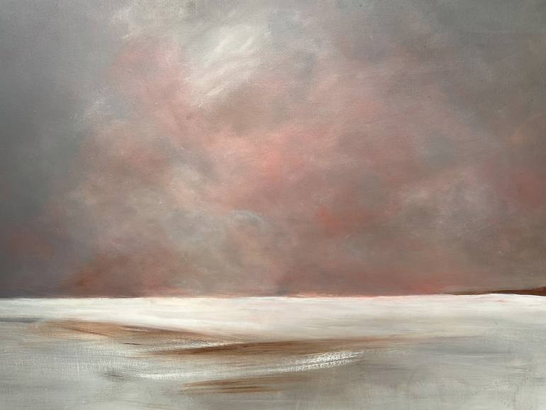 Original Abstract Expressionism Landscape Painting by Doris Heidenberger