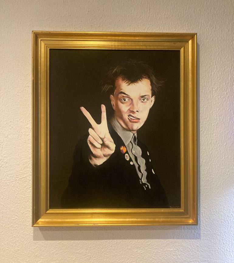 Original Realism Pop Culture/Celebrity Painting by Jaume X