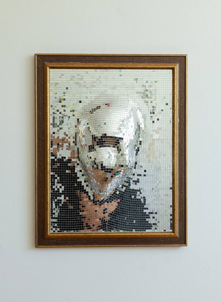 Original Futurism Body Sculpture by Yasmine Faddal