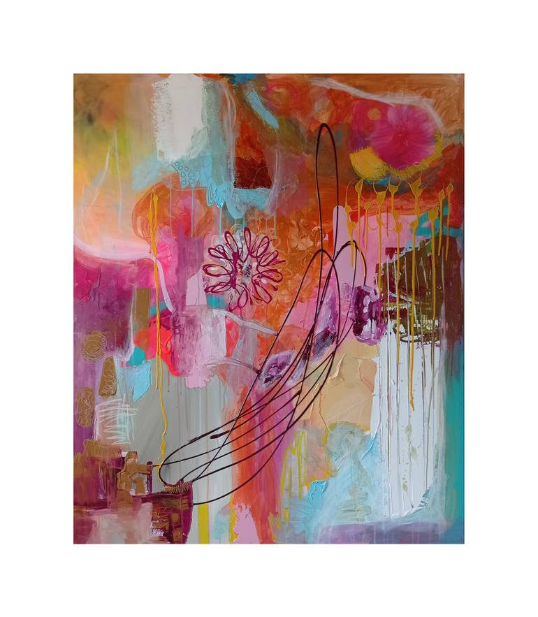 Original Abstract Painting by Tereza Jacob