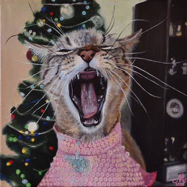 Print of Photorealism Animal Paintings by Anna Mamonkina