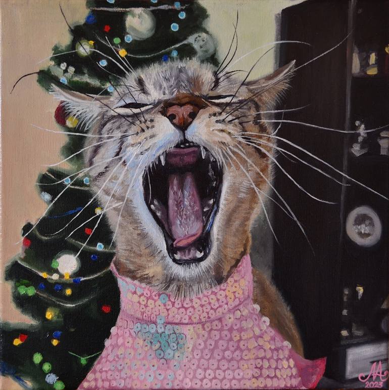 Print of Photorealism Animal Paintings by Anna Mamonkina