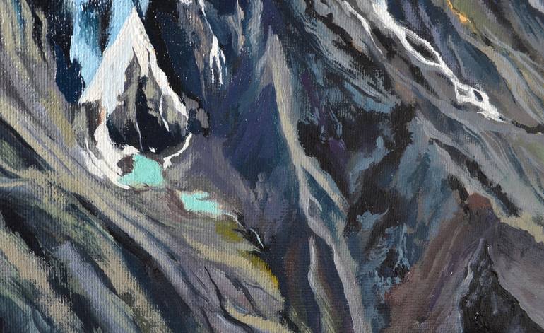 Original Photorealism Landscape Painting by Anna Mamonkina
