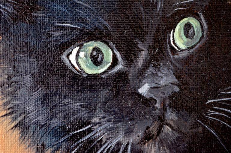 Original Photorealism Animal Painting by Anna Mamonkina